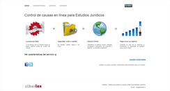 Desktop Screenshot of ciberlex.cl